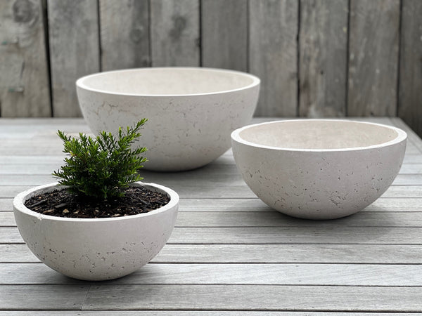 Hemisphere Planters (Concrete Garden Planters)