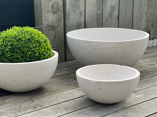Hemisphere Planters (Concrete Garden Planters)