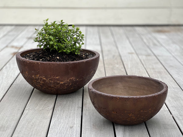 Hemisphere Planters (Concrete Garden Planters)