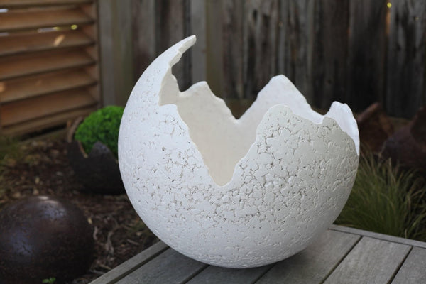 Shell Planters (Concrete Garden Planters)